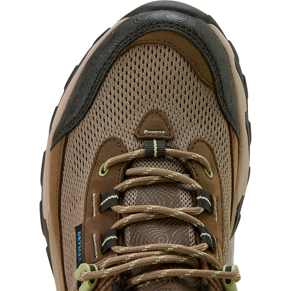 2026 Ariat Womens Traverse Low Waterproof Hiking Shoe 10074278 - Brown Bark